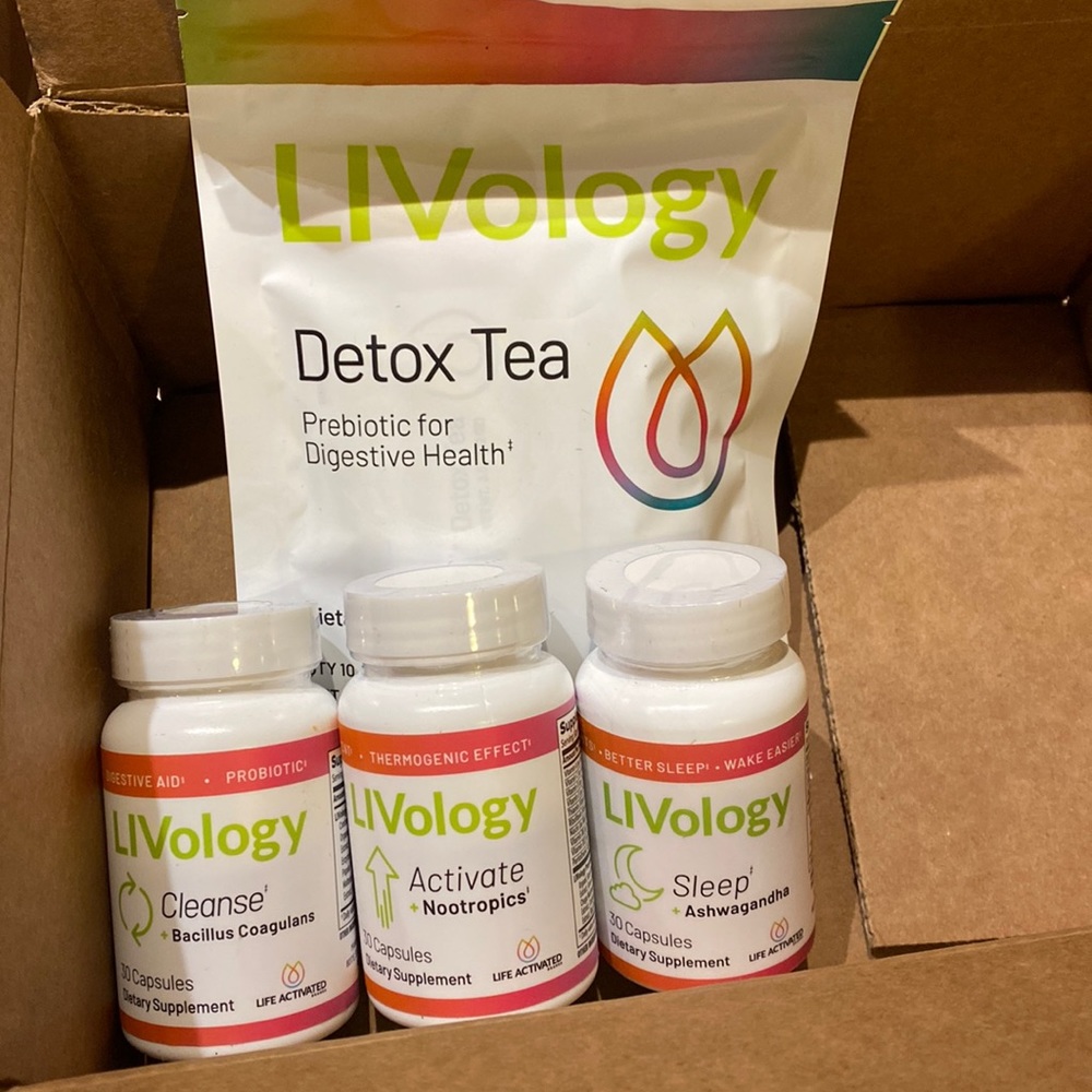 I brand new box of LIVology maintenance!